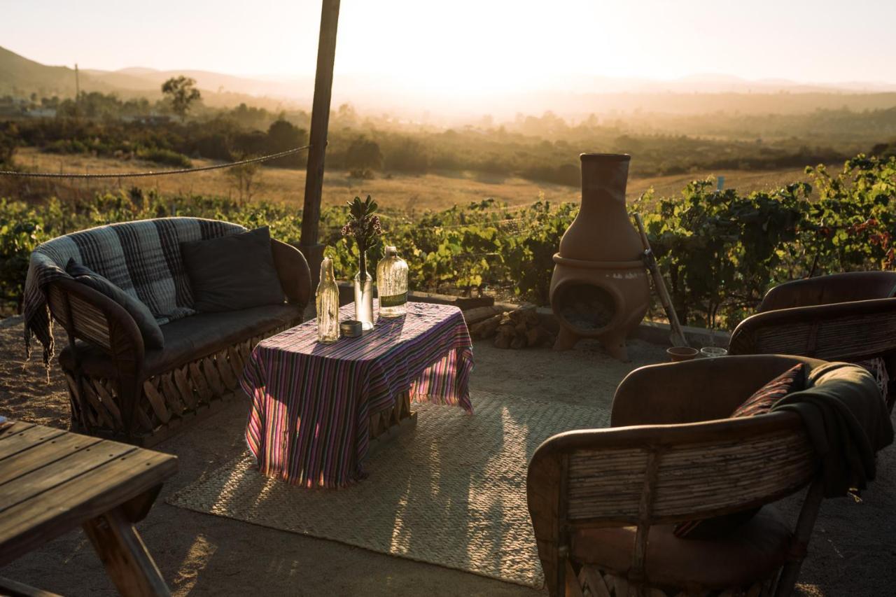 Uvauva Eco-Retreat Bed & Breakfast Valle de Guadalupe Eksteriør bilde