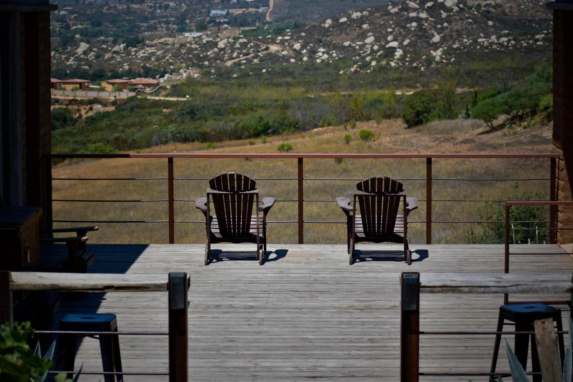 Uvauva Eco-Retreat Bed & Breakfast Valle de Guadalupe Eksteriør bilde